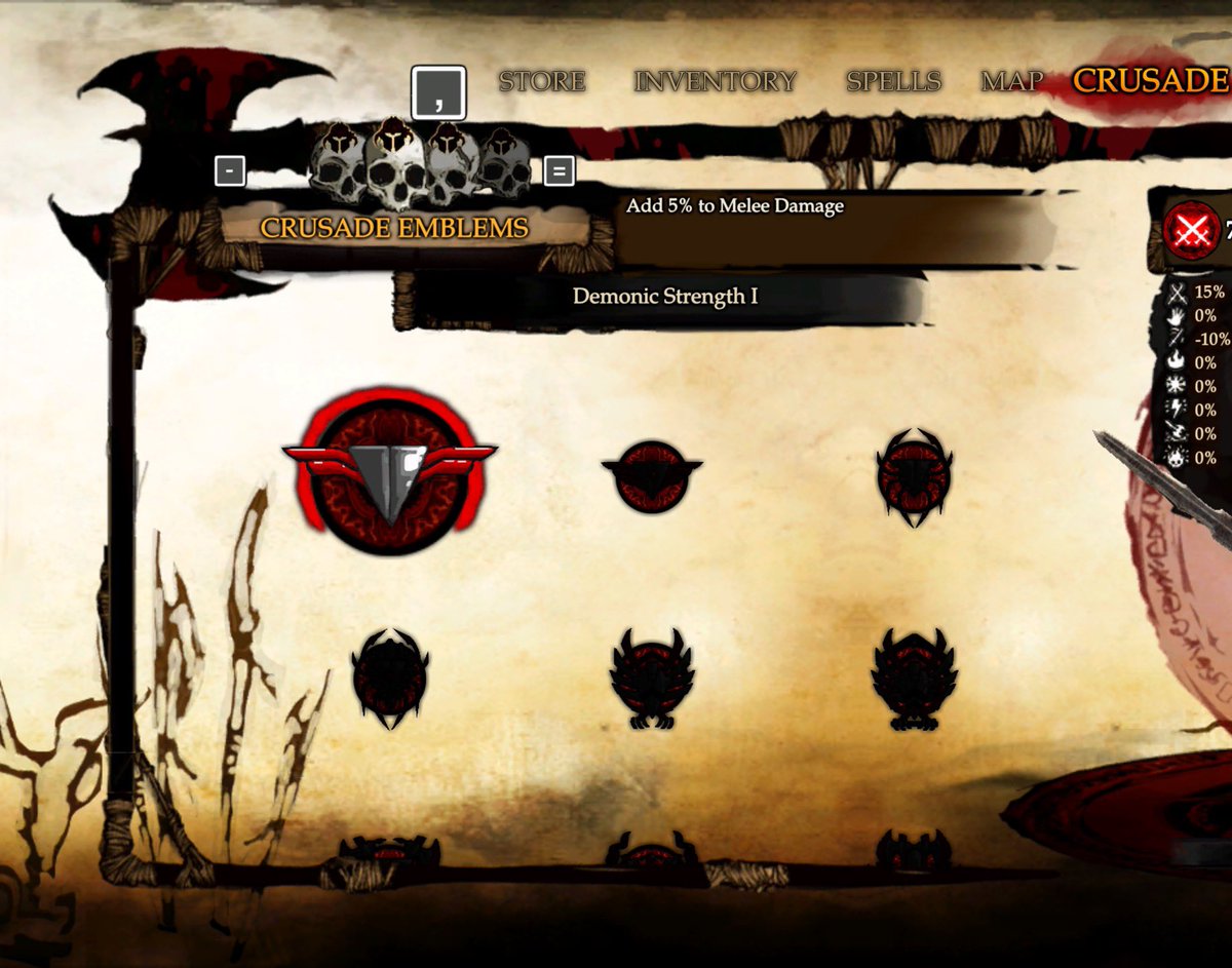 How many emblems were you able to collect when you played Ascend originally? #ascend #ascendreborn #indiegame #indiedev #ScreenshotSaturday #gamedev #emblems <a href="/AscendGame/">Ascend: Reborn</a>