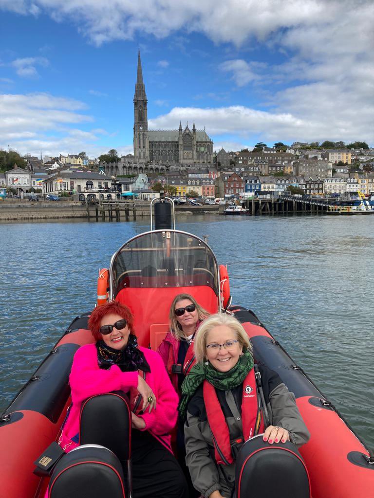 Great fun in Cobh with ambassador #sochanska #PLinIreland .#CultureNight2022