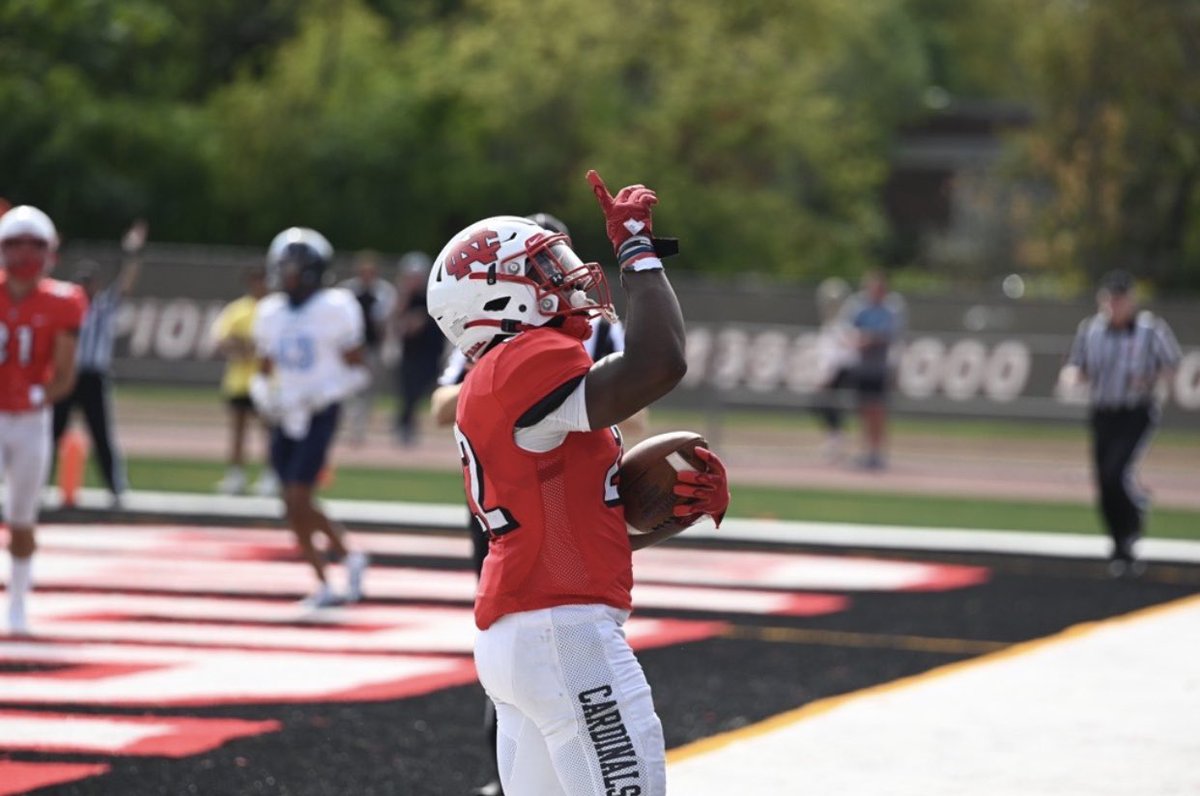 End of 3rd Quarter 
North Central: 69
Elmhurst: 0