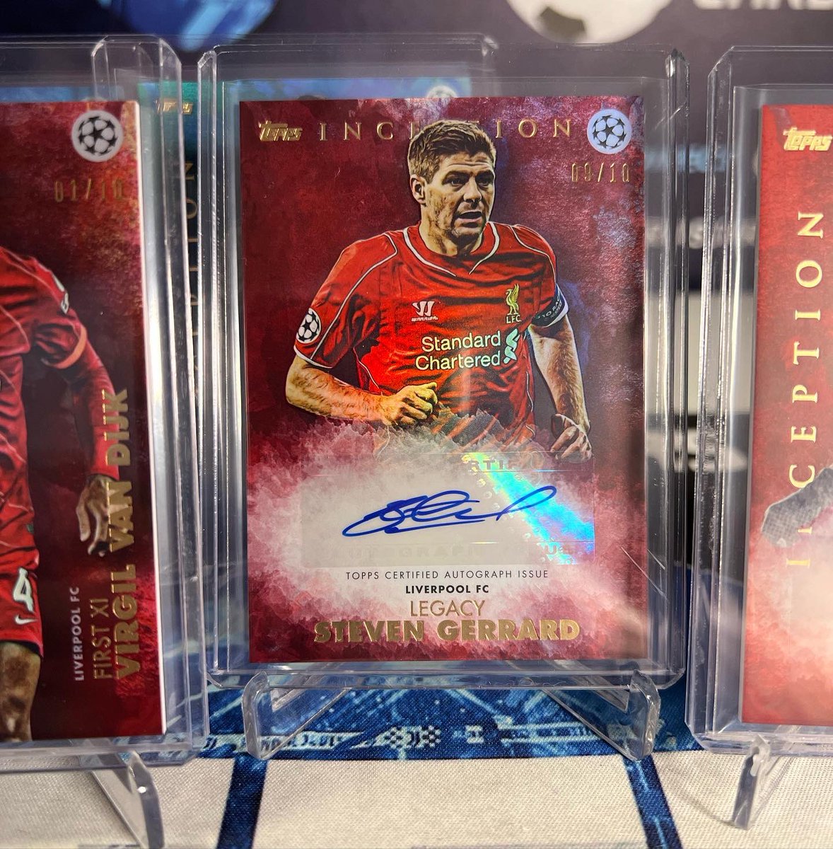 TFFBREAKS's tweet image. Topps Inception Soccer 21/22 #5 Highlights! 🚨

STEVVIEEE /10 
VVD /10 
Mahrez /10 

Thanks for the support! 💪

Get your spots here ⬇️
TFFBREAKS.COM

#topps #toppssoccer #toppsinception #panini #paninisoccer #thehobby #footballcards #soccercards #sportstradingcards