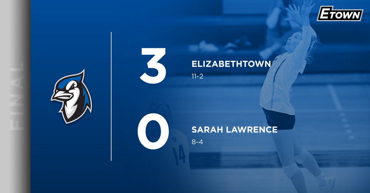 EtownBlueJays's tweet photo. .@BlueJaysVB SWEEP to close out the weekend going 2-0!
#d3vb #ECWVB #FlyWithUs https://t.co/fFWIjafNpo