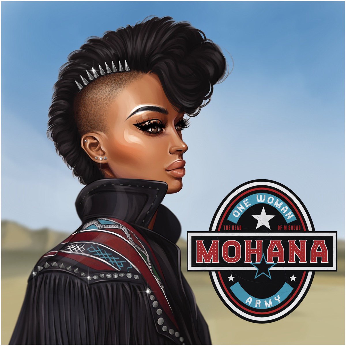 kweengoldchainz's tweet image. #MohanaArmy my new album #OneWomanArmy is out now!! Click the link in my bio to listen! 🪖💕 #IMVU