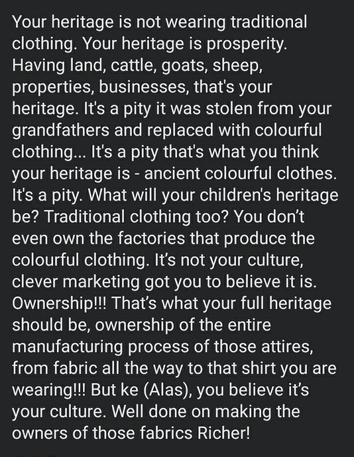 TebogoDiceModis's tweet photo. Happy heritage day https://t.co/WJCp343BGu