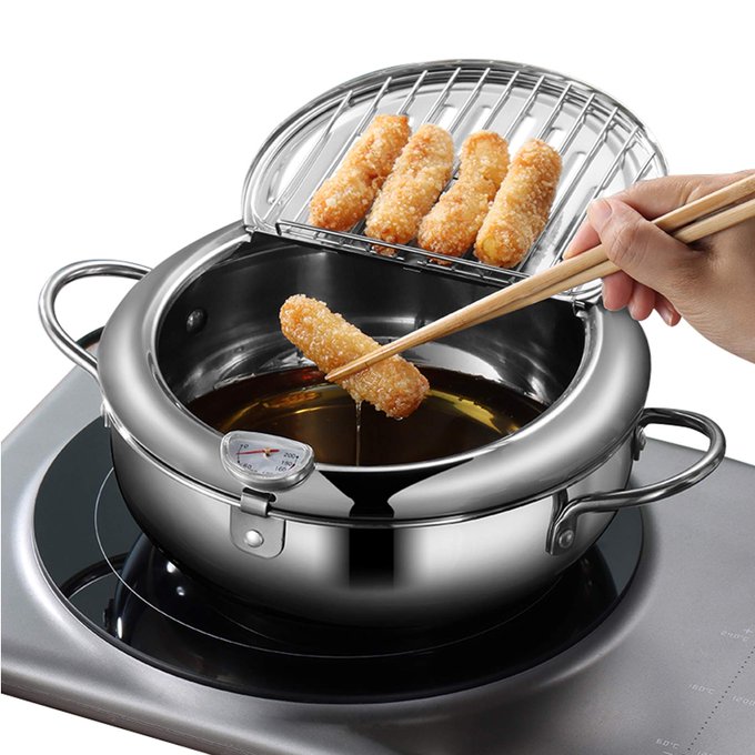 I just received a gift from sonicdx17 via Throne Gifts: Deep Fryer Pot, Japanese Tempura Small Deep Fryer<a href="/tag/throne"class="tags"><span>#throne</span></a><a href="/tag/wishlist"class="tags"><span>#wishlist</span></a>