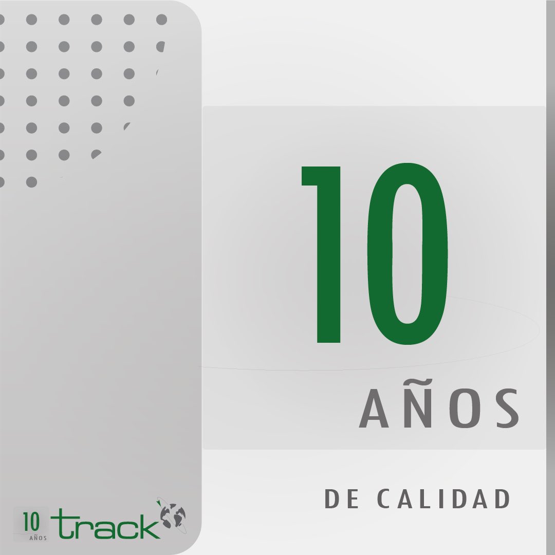 trackglobalsolu's tweet photo. ¡Hoy celebramos 10 Años de calidad y excelencia! 🙌🏻

✅ 10 años ofreciendo servicios prácticos en internacionalización que incrementen las opciones de contratación y facturación de nuestros clientes en nuevos mercados.

¡Gracias por confiar en Track! 

#UnitingExperiences 🌐 https://t.co/KIYYrHEzZr