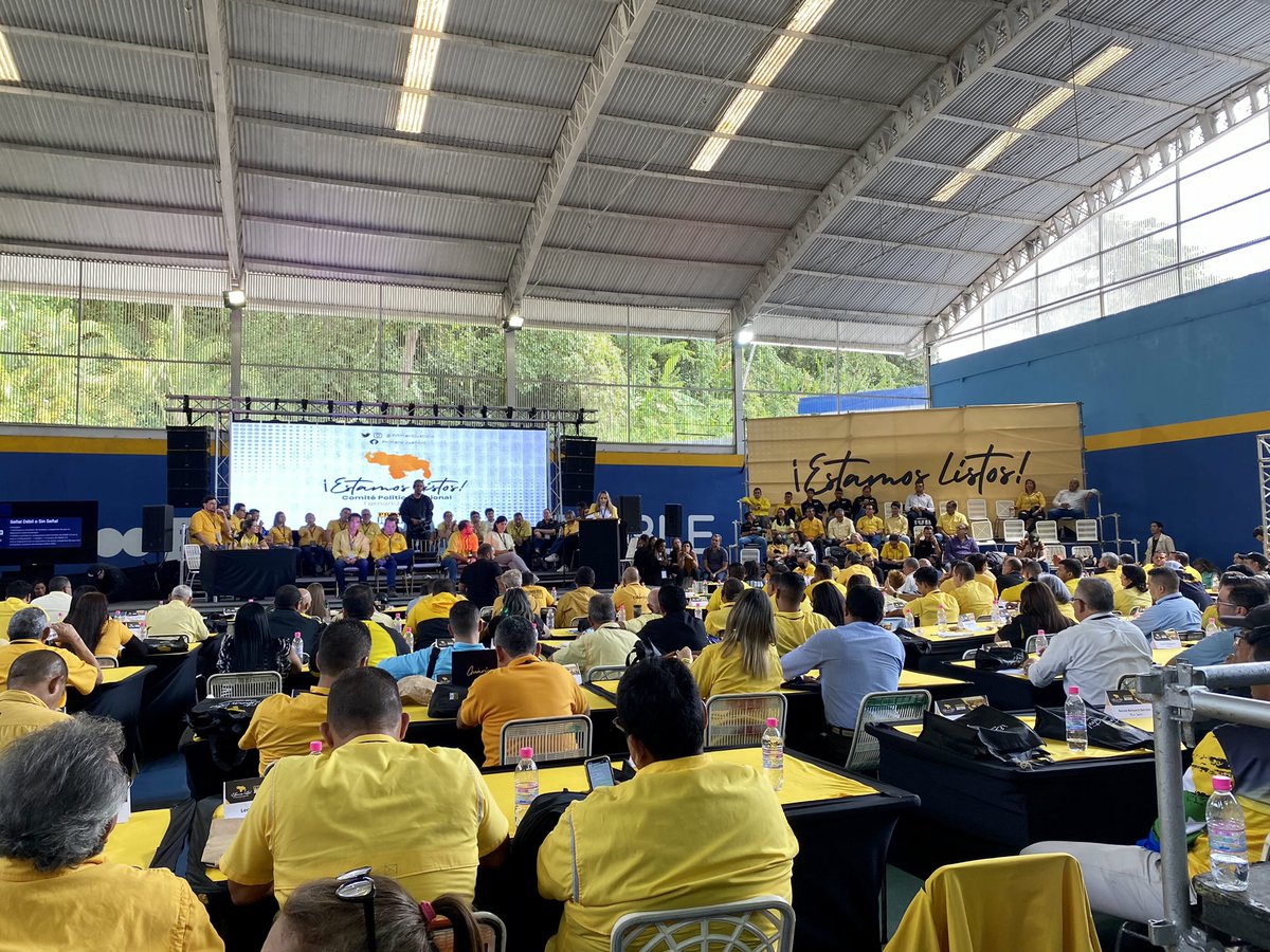 MBMartinezR's tweet photo. En @pr1merojusticia, durante este año, nos hemos abocado a un proceso de reforma. 

Hoy nuestra renovación llega a su etapa final: la elección de nuestra Junta de Dirección Nacional. 

En el Comité Político Nacional Fernando Albán. 

#PJEstaListo https://t.co/USdVg5RQnU
