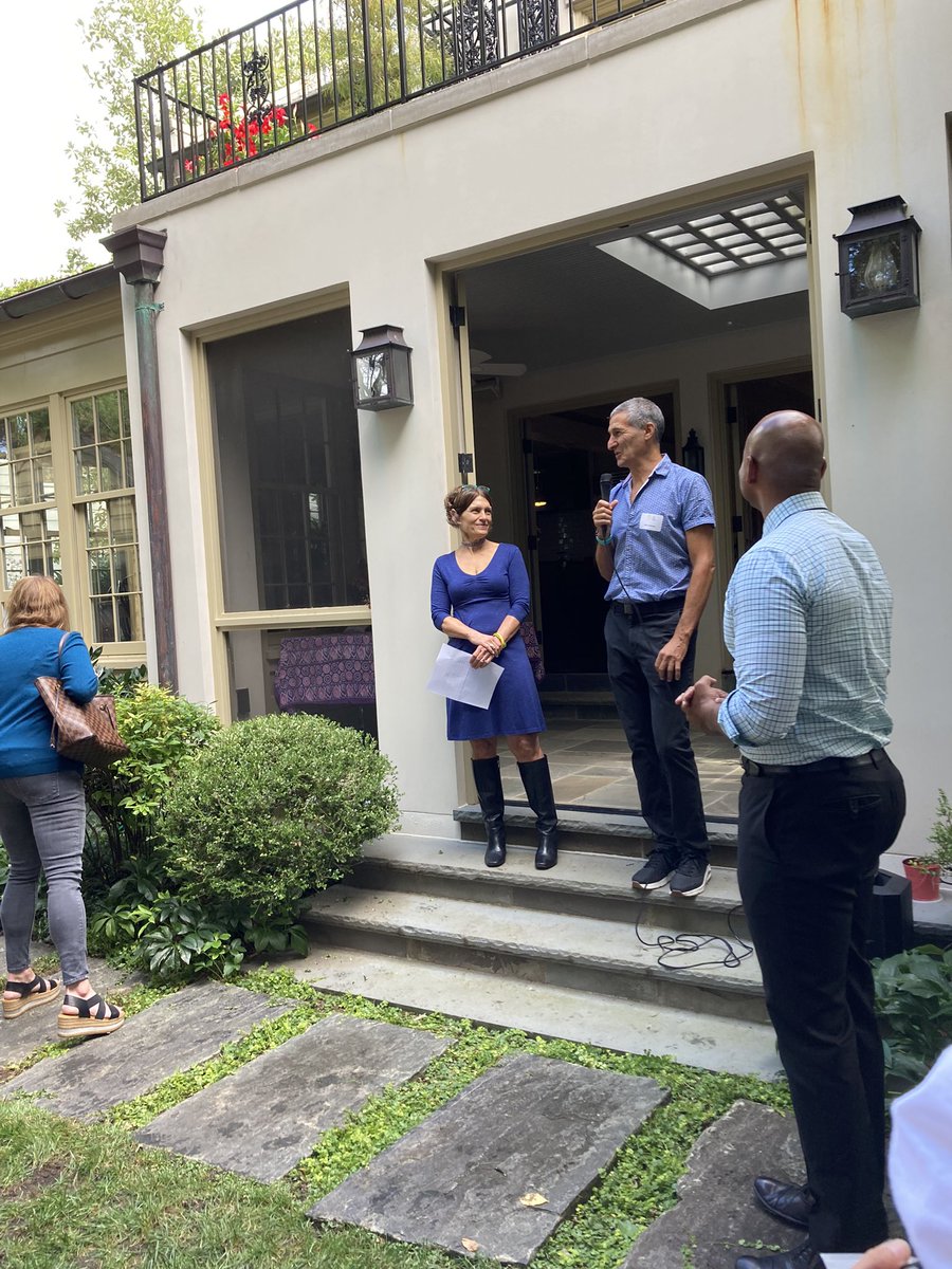 amfriedson's tweet photo. Great to join along with @iamwesmoore for his events today in District 1 at the homes of my friends, Janice & @BrianJFeldman and @HonestSeth & Julie Farkas.
Fired up crowds and amazing energy because we are #ReadyforMoore!
@arunamiller @jamie_raskin https://t.co/Se3U8qAStE
