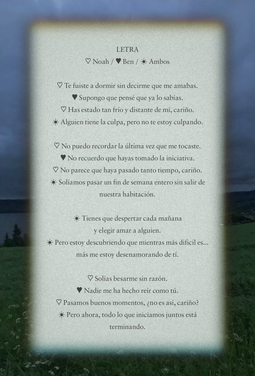 luniverfike's tweet photo. 4) EVERY BEGINNING ENDS
Historia/Comentarios y letra.
#NoahCyrus #TheHardestPart #HardestPart https://t.co/ZacrV8hXyy
