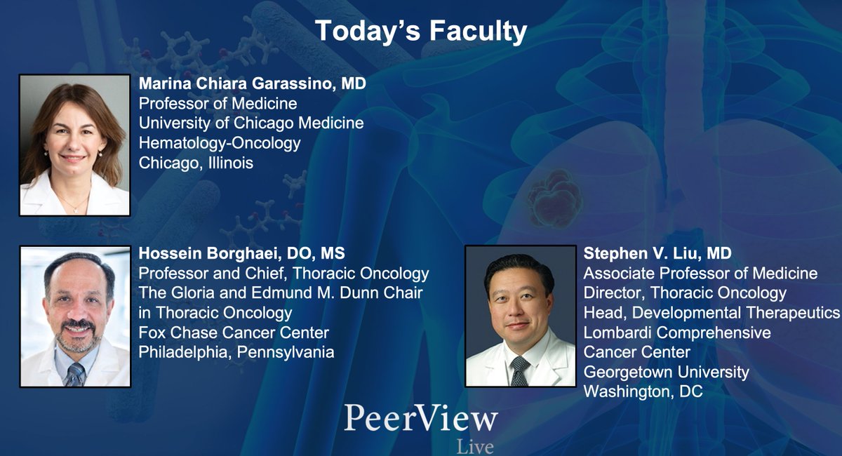 StephenVLiu's tweet photo. Happening now at the @IASLC #NACLC22 meeting (and virtually) - a discussion about antibody drug conjugates for lung cancer with Drs. @marinagarassino @HosseinBorghaei and me. Come join the conversation in this free @PeerView #CME event. Registration link:

https://t.co/e6eOpbBjux https://t.co/O8zOutcYi0