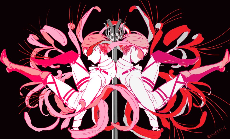「#levi1drawing曼殊沙華 」|椎のイラスト