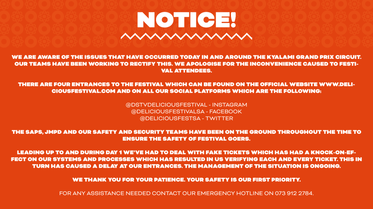 DeliciousFestSA's tweet image. Fam, today was a lot 💙