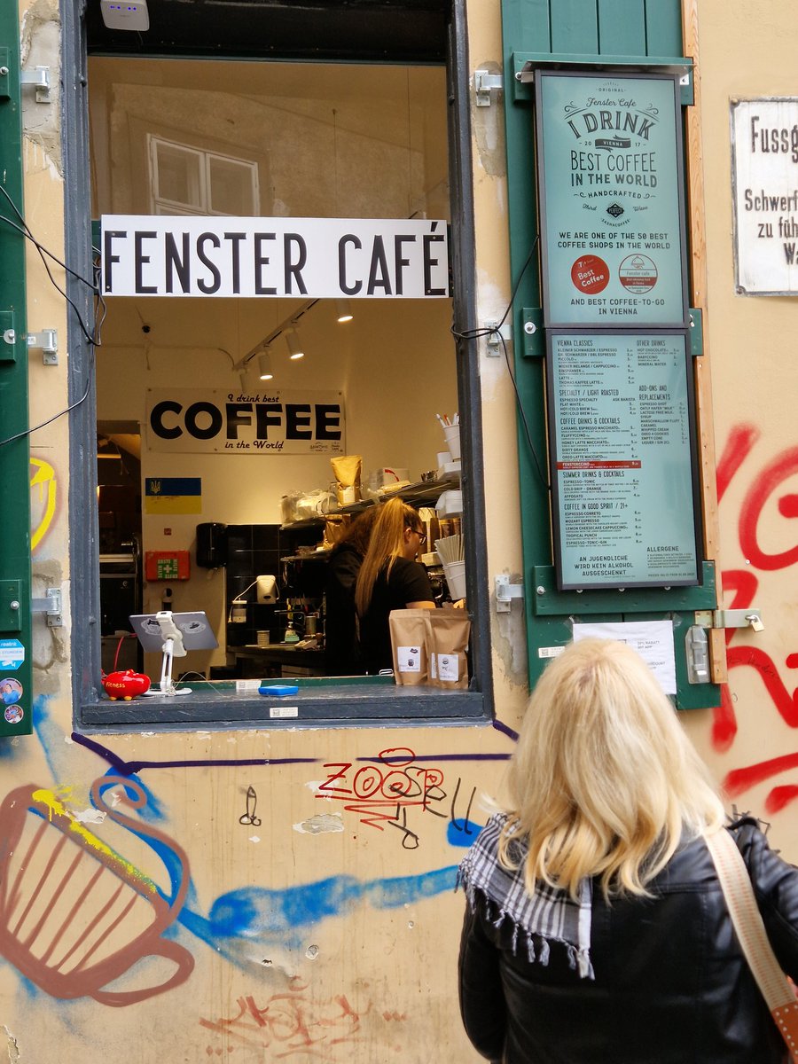 kas_ski's tweet photo. Jak #kawa w Wiedniu, to musi być #Fenstercafe 😃☕️
#loveit #omnomnom #wiedeń #vienna #coffee #pycha #viennanow #austria #trip #feelaustria #realaustria #weekend #wrzesień #wien #oesterreich #tourtheski https://t.co/TOztNErevH