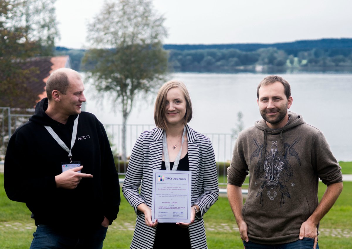 Przemyslaw Grudnik (@grudnikpgrudnik) on Twitter photo HEC24 is over and we are looking forward to HEC25 next year. It was the first (official) HEC apperance of our Hypusine team joining forces with <a href="/GlattSebastian/">Sebastian Glatt</a> lab and <a href="/Struc_biol_PL/">Structural Biology PL</a> <a href="/MCB_UJ/">Malopolska Centre of Biotechnology UJ</a>. I am proud from <a href="/ela_wator/">Ela Wątor-Wilk</a> who won the first prize for the best presentation. Congrats. HEC24 is over and we are looking forward to HEC25 next year. It was the first (official) HEC apperance of our Hypusine team joining forces with <a href="/GlattSebastian/">Sebastian Glatt</a> lab and <a href="/Struc_biol_PL/">Structural Biology PL</a> <a href="/MCB_UJ/">Malopolska Centre of Biotechnology UJ</a>. I am proud from <a href="/ela_wator/">Ela Wątor-Wilk</a> who won the first prize for the best presentation. Congrats.