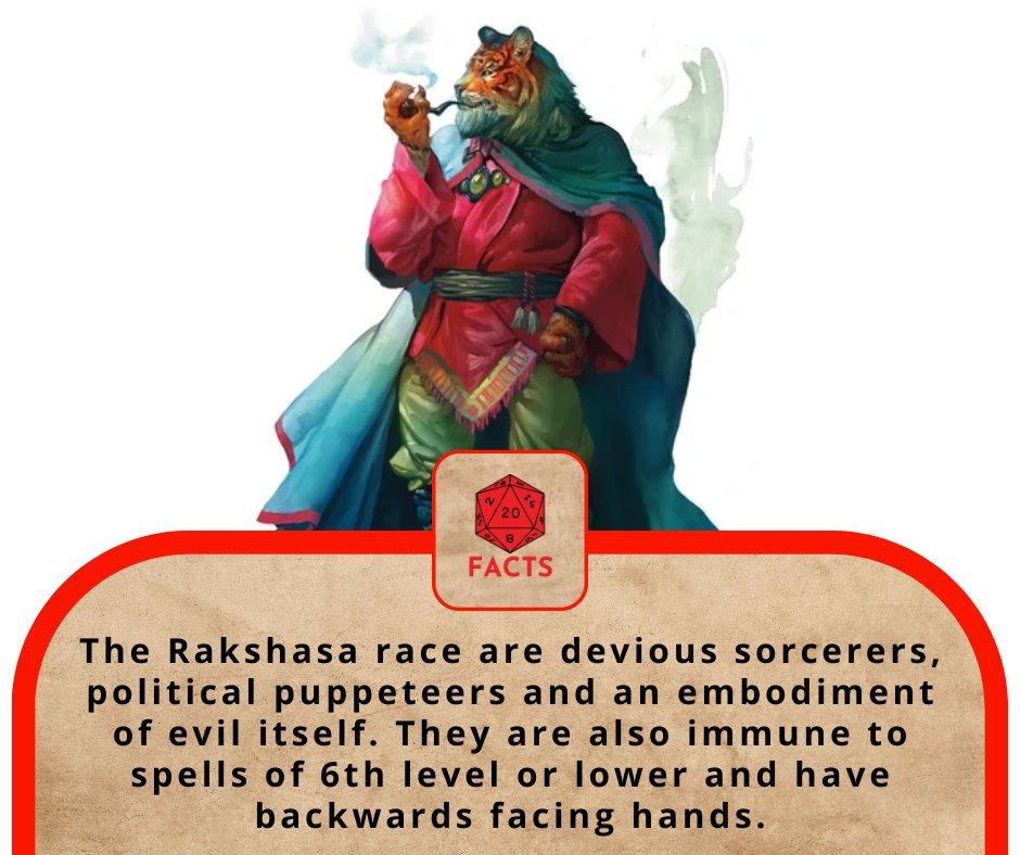 DailyDNDFacts's tweet photo. #dnd #dnd5e #5e #dungeonsanddragons #dungeonsanddragons5e #fact #dndfact #dndfacts #daily #dailyfact #dailyfacts #mini #dice #criticalrole #funfact #gaming #geek #fantasy #DM #dndmeme #dndmemes #ttrpg #tabletop #tabletopgaming #randomencounters https://t.co/Qvj7OBYN4V