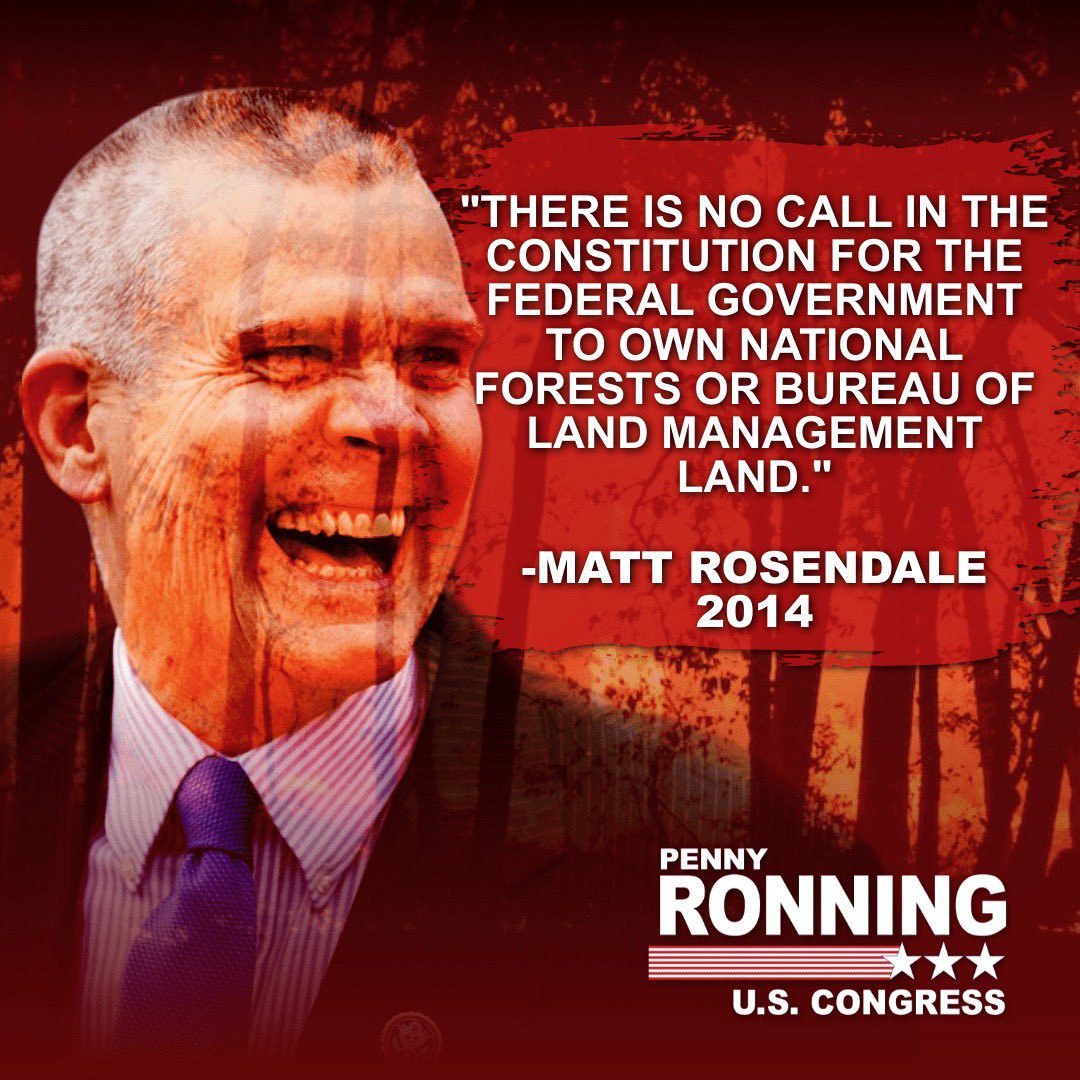 Our public lands are NOT safe under @RepRosendale. 

We must vote him out on November 8th or else he’ll sell them off to the highest bidder. 

#nationalpubliclandsday #publiclands #publiclandsinpublichands