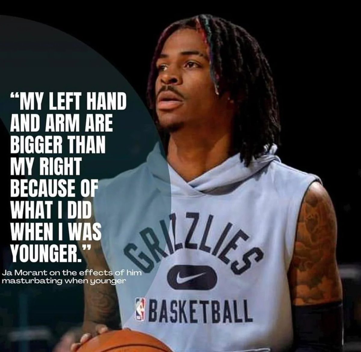 Mink Flow on Twitter "RT ButtCrackSports Memphis Jizzlies star Ja Morant explains why his