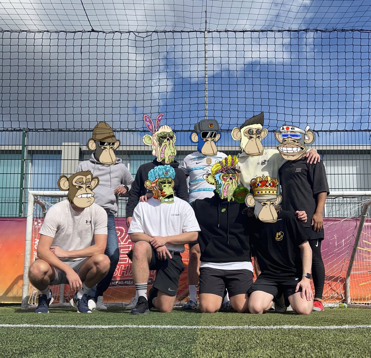 doodler.eth (@doodlxr) on Twitter photo Great games today <a href="/UKApeClub/">UK Ape Club</a>, was the perfect weather for a kickabout on a London rooftop. 🦧⚽️
Thanks <a href="/ogallanoby/">Charlie :)</a> for organising. 🤝
<a href="/BoredApeYC/">Bored Ape Yacht Club 🍌</a> #BAYC #MAYC Great games today <a href="/UKApeClub/">UK Ape Club</a>, was the perfect weather for a kickabout on a London rooftop. 🦧⚽️
Thanks <a href="/ogallanoby/">Charlie :)</a> for organising. 🤝
<a href="/BoredApeYC/">Bored Ape Yacht Club 🍌</a> #BAYC #MAYC
