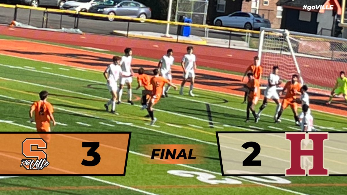 ⚽️| FINAL: @VilleSoccer 3 Hillsborough 2 Goals: Lucas Marchese (2) Angel Espino Assists: Tayden White (2) Miles Hubbard Saves: Jake Cohen (12) The boys improve to 6-2 on the season. 𝗡𝗲𝘅𝘁 𝗨𝗽: Tuesday, Sept. 27 @ Bernards #goVILLE