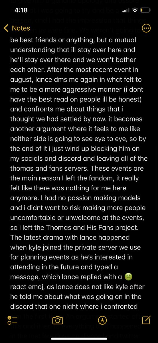 austerity1943's tweet photo. the entire situation from my POV. im sorry to everyone upset with what’s happened between me and lance, i let a lot of people down and i never wanted things to come to this 1/2 https://t.co/7wkhz3m2HE