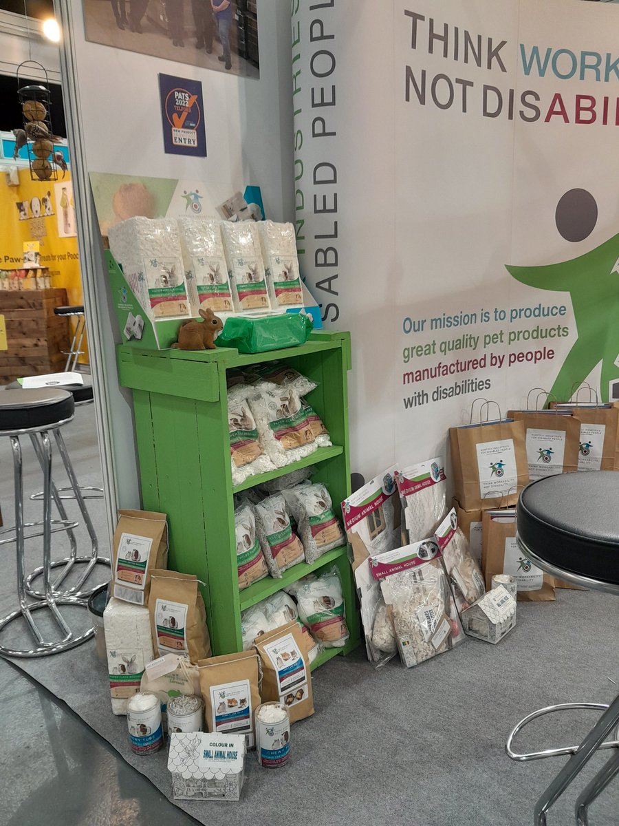 norfolkindust's tweet image. The stand is up and we are ready for business! Looking forward to meeting people over the next couple of days at PATS Telford #tradeshow #employability #Patstelford