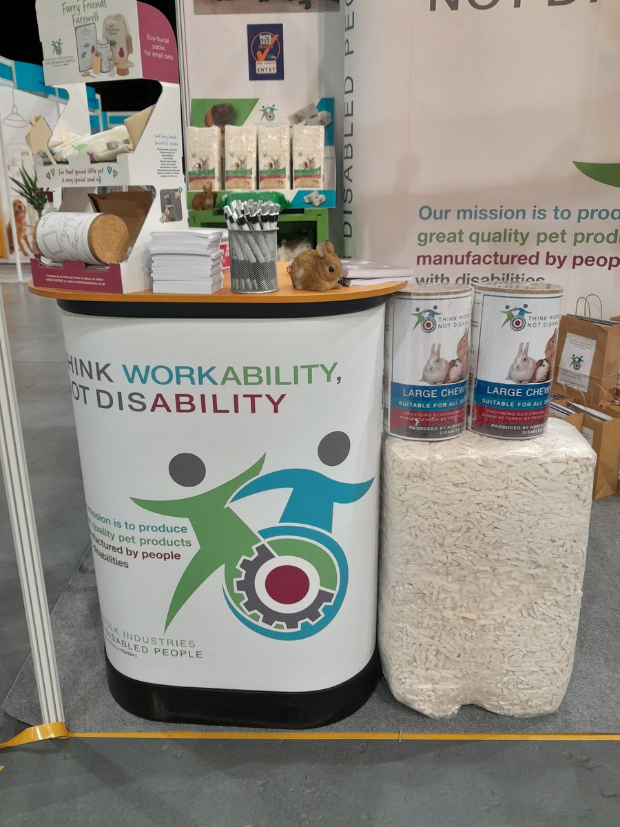 norfolkindust's tweet image. The stand is up and we are ready for business! Looking forward to meeting people over the next couple of days at PATS Telford #tradeshow #employability #Patstelford