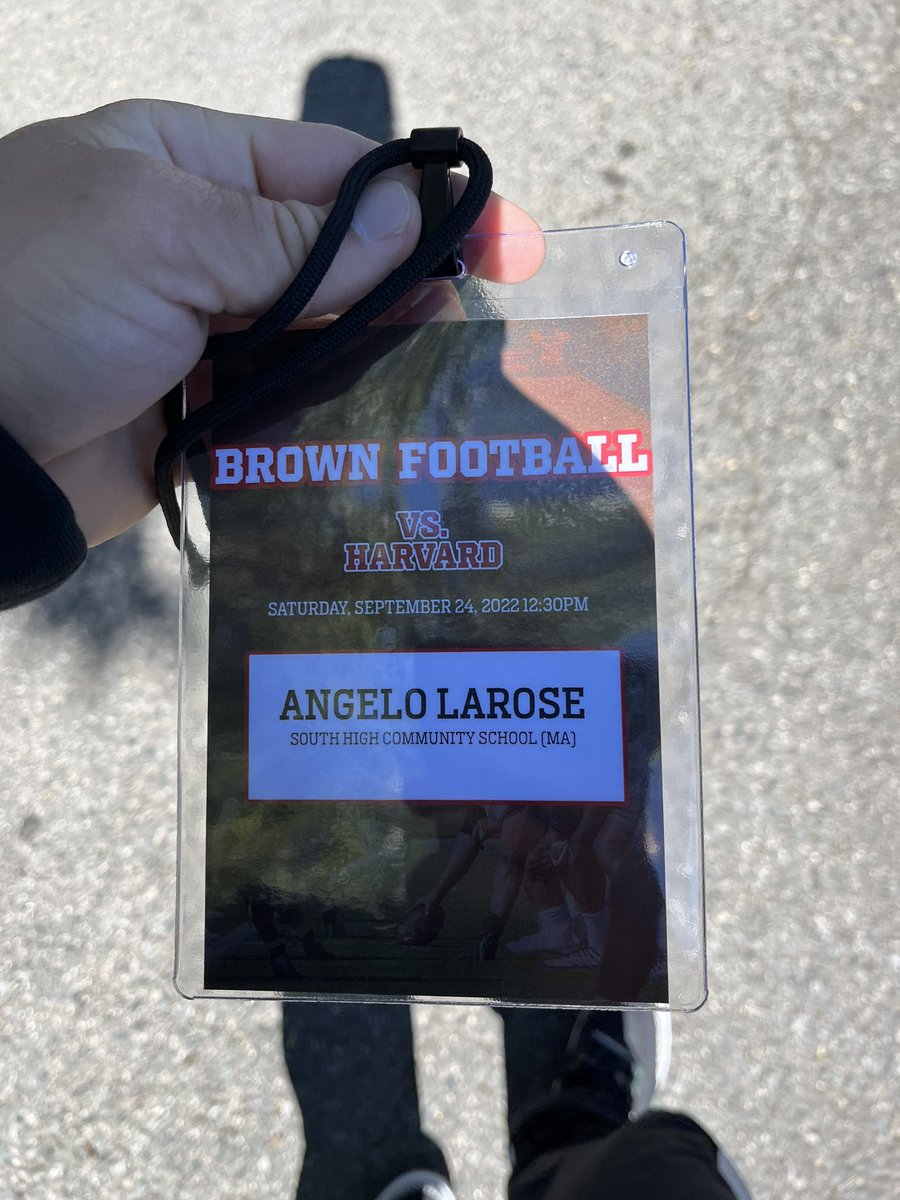 larose_angelo's tweet photo. Awesome day at Brown!! https://t.co/XEQWVeQdow