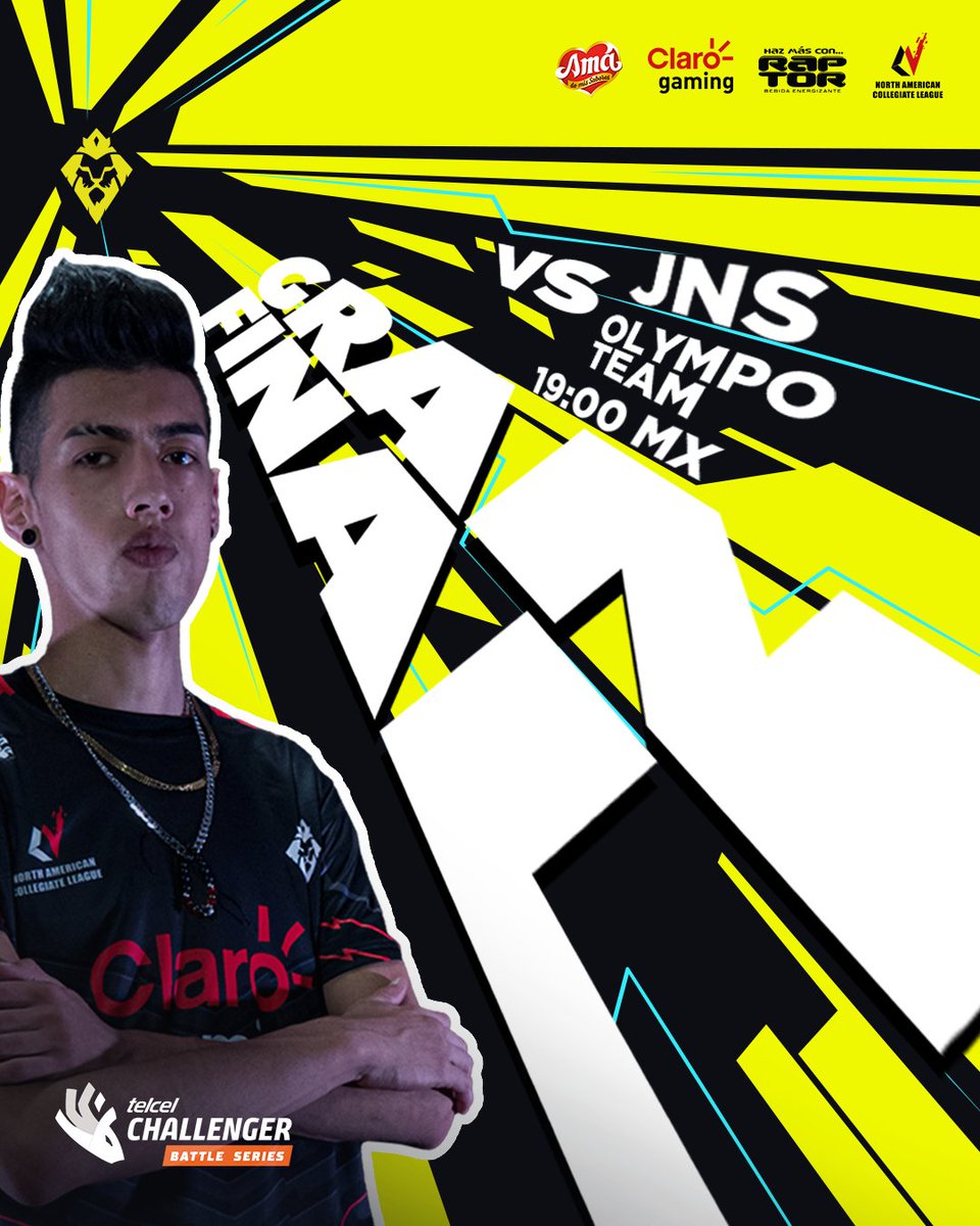 JanusEsports's tweet photo. ¡GRAN FINAL en #TelcelChallenger! 🥳
Nuestro equipo fachero de Wild Rift está listo para dar el rugido de la victoria 🦁🔥
📺 https://t.co/RVqSUouFCQ
🕐 18:00 🇬🇹 | 19:00 🇲🇽
#WILDRIFTLATAM #CLAROGAMING 🇬🇹🇭🇳 #AMÁDEMISSABORES #PLAYLAL #PLAYNACL #HAZMASCONRAPTOR #RIOTGAMES https://t.co/5K4gLV9QzQ