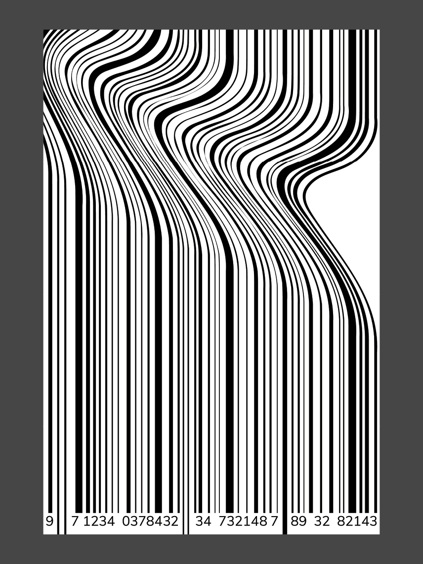 #abstractart #experimental #barcode #warpped