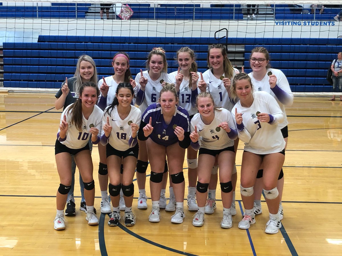 SESTrojanVB's tweet photo. Lady Trojans beat Ellinwood in two for the championship today in the Lyons Invitational. https://t.co/YHNfGQmvHu