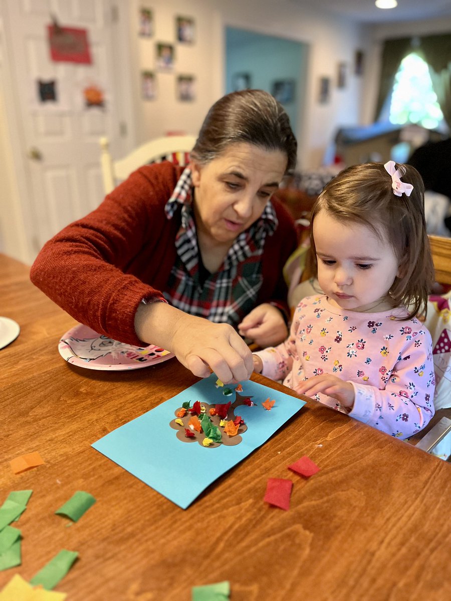 Enjoying our <a href="/Cumberlib/">Cumberland Public Library</a> craft of the week! 🍂