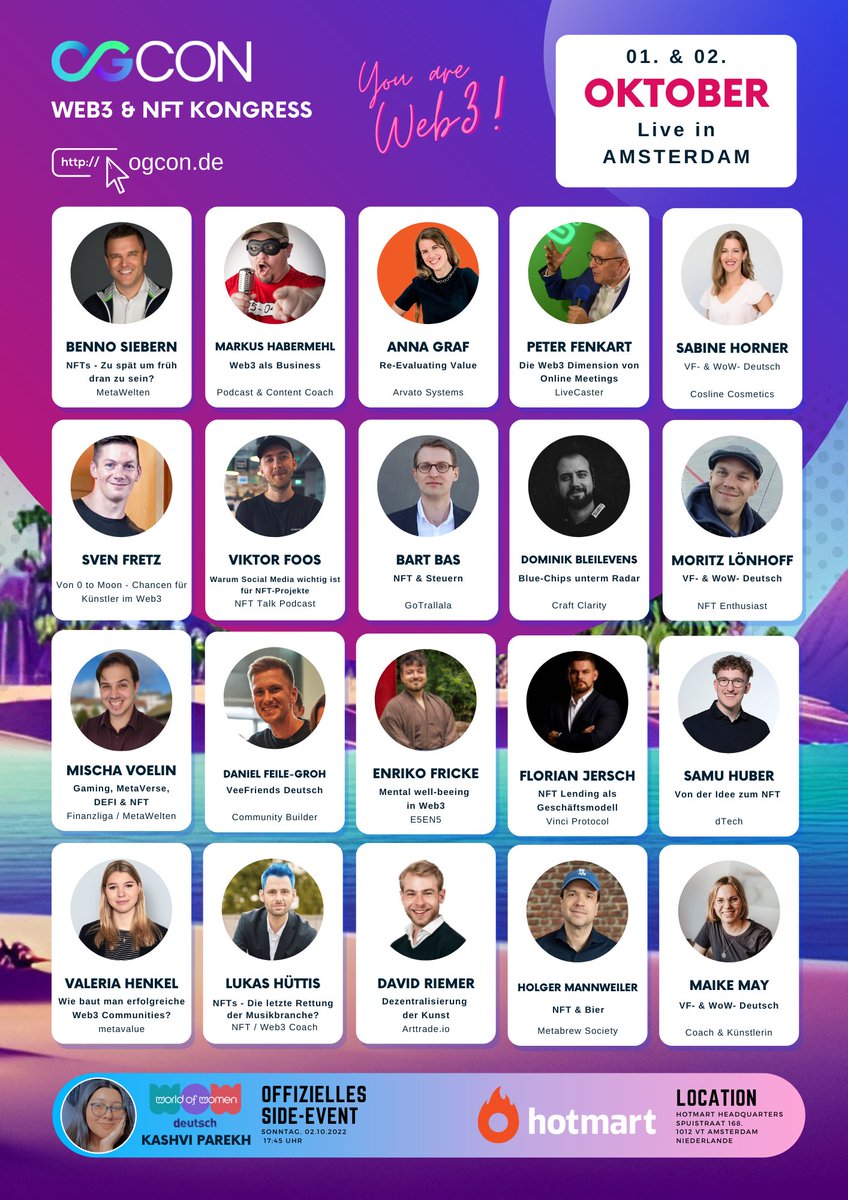 benjaminsiebern's tweet photo. Noch weinige Tage bis zur OG|CON.
Das Line-Up steht! https://t.co/Wip7T06isa https://t.co/Knst5eVRwf