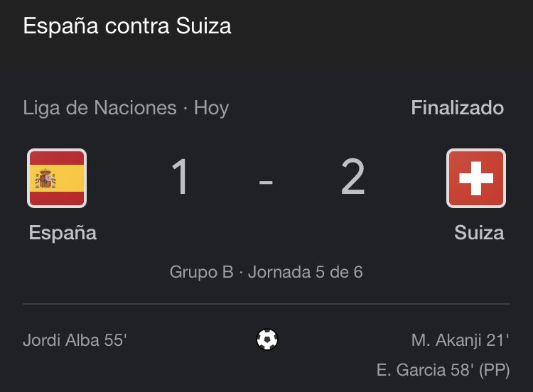 Derrota con Suiza 6 titulares del Barça en la alineación... La historia se repite. Soñemos.