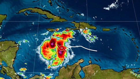 new5guy's tweet photo. Tropical Storm Ian's Florida Forecast
⁦@connectroasters⁩

From The Weather Channel iPhone App https://t.co/1jvVCSG2UT https://t.co/0phdbl1VFy