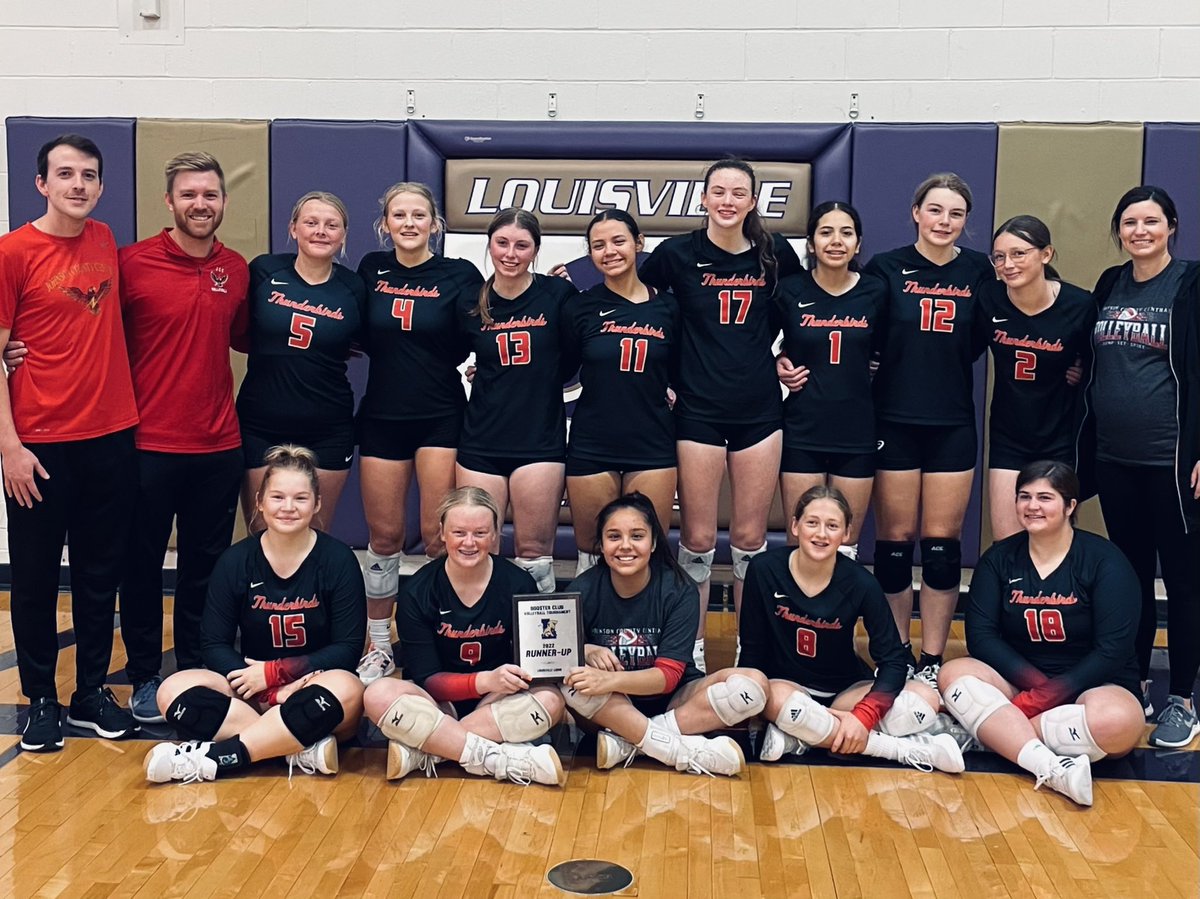 Varsity places second after wins against Auburn and Nebraska City and a hard fought loss to DC West (14-25, 25-20, 19-25). Proud of the fight! #GOJCC <a href="/JCCENTRAL/">JCC</a>