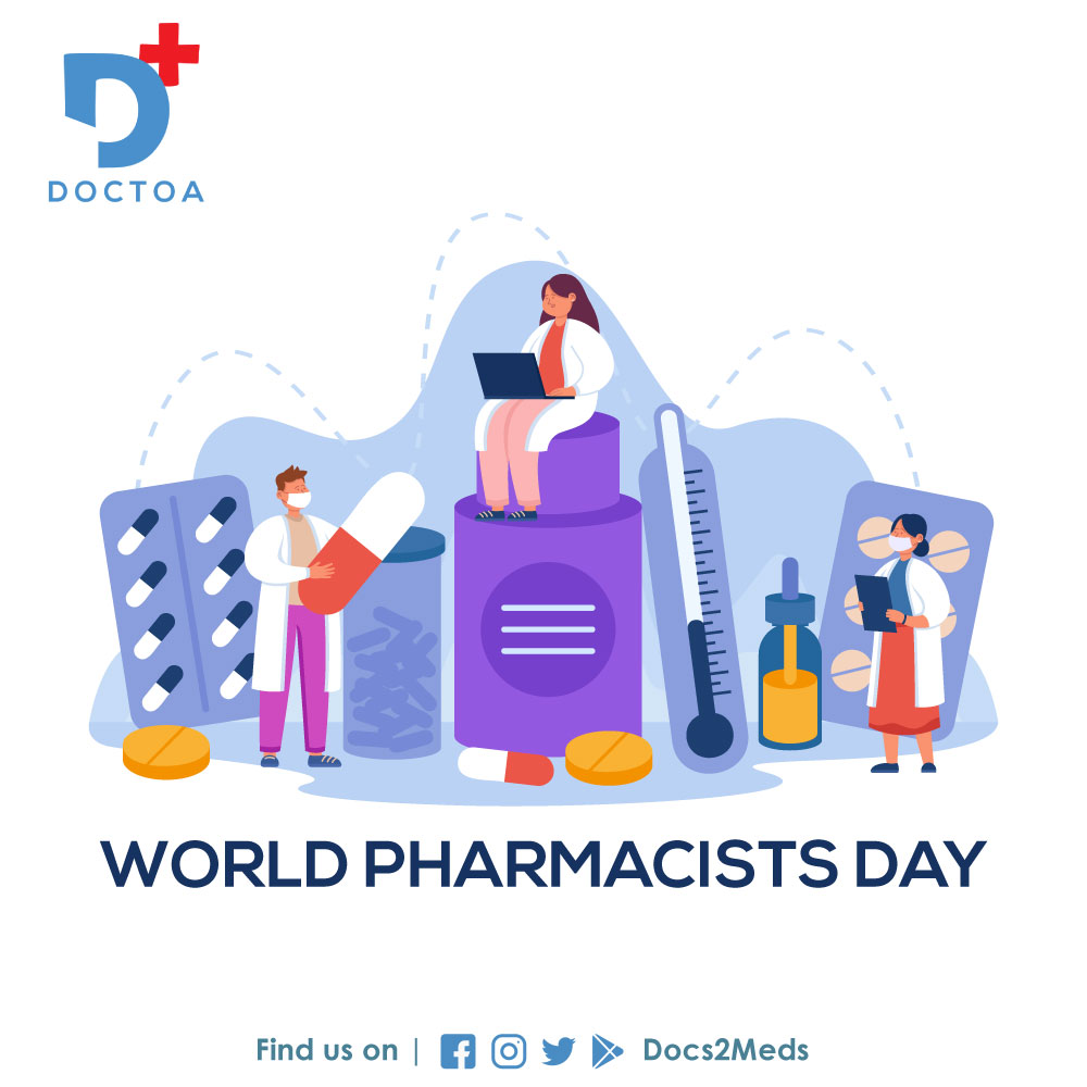 docs2meds's tweet image. Happy World Pharmacists Day!

@docs2meds 

#pharmacy #pharmacist #pharma #pharmaceutical #pharmacistday #worldpharmacistday #worldpharmacistday2022 #docs2meds #doctoa #sanjeevani #healthcare #emergencyresponse