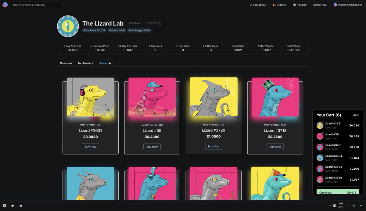 We like <a href="/LizardLabNFT/">The Lizard Lab</a> 

Pluto beta is launching very soon. Be ready!
