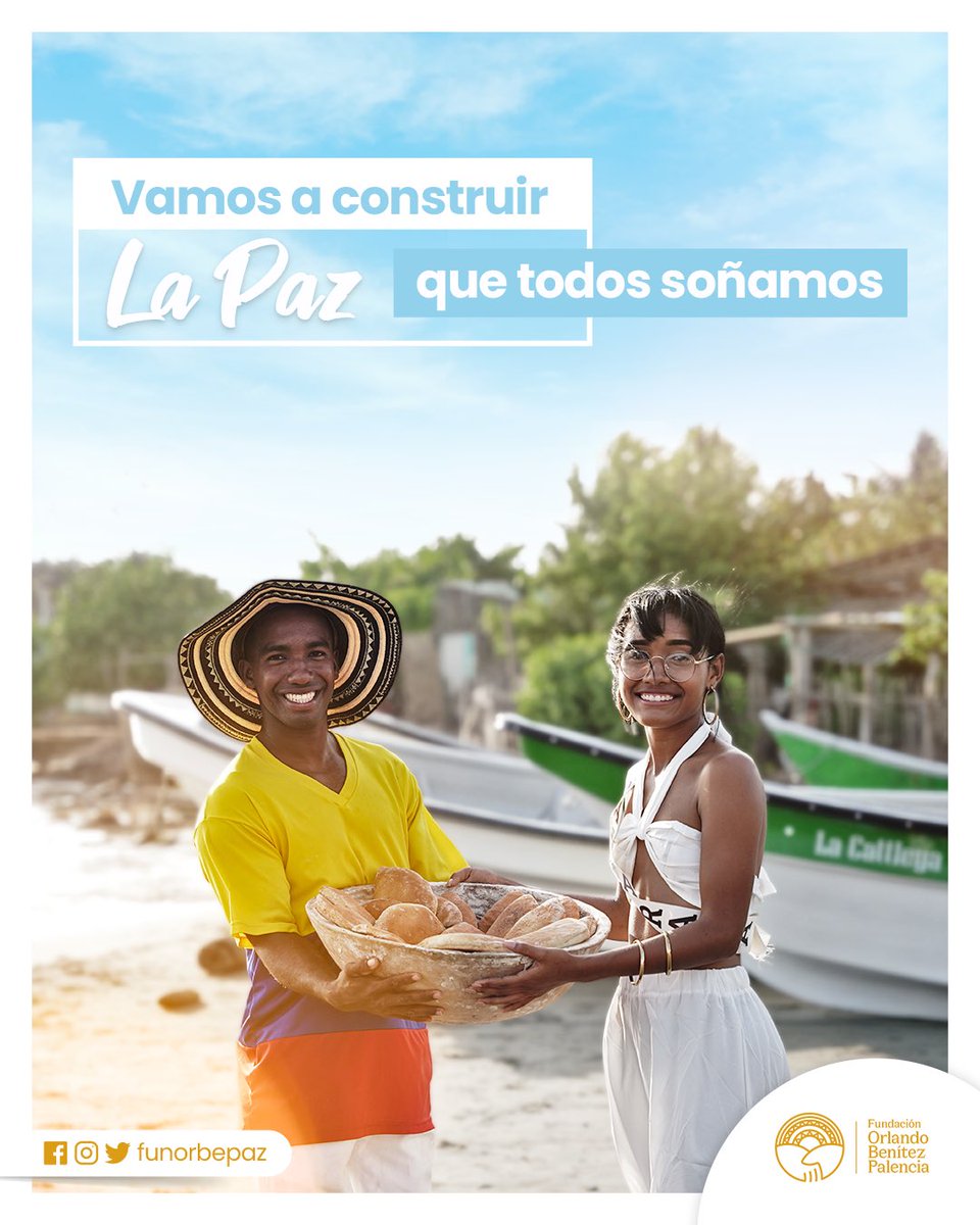 funorbepaz's tweet photo. Muy pronto nos pondremos en marcha para promover un futuro en paz para todos y todas. #TejiendoPaz #FundacionOBP https://t.co/sWiy1hpoR7