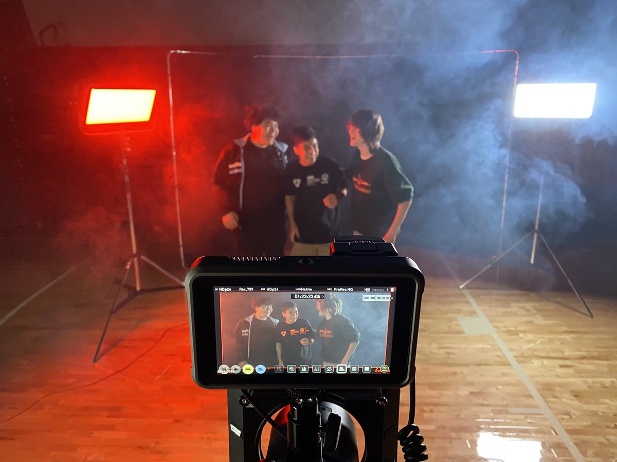 mrkramen's tweet photo. Melissa HS AV Production directing hype video for Cardinal Athletics! https://t.co/OtbW3XXfJv