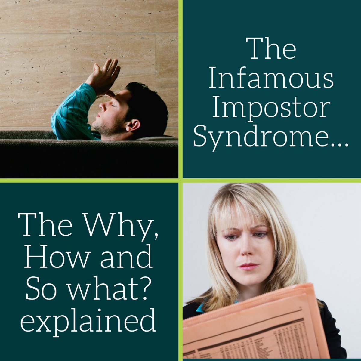 SparkOneNetwork's tweet photo. An interesting discussion with Transformational Therapist Janine Cera on how to deal with the Infamous #ImpostorSyndrome.
How do you know if you suffer from it? 

https://t.co/otBsIRFd1h
 via @janinecera #successmindset #careermindset https://t.co/E8HDIpQME3
