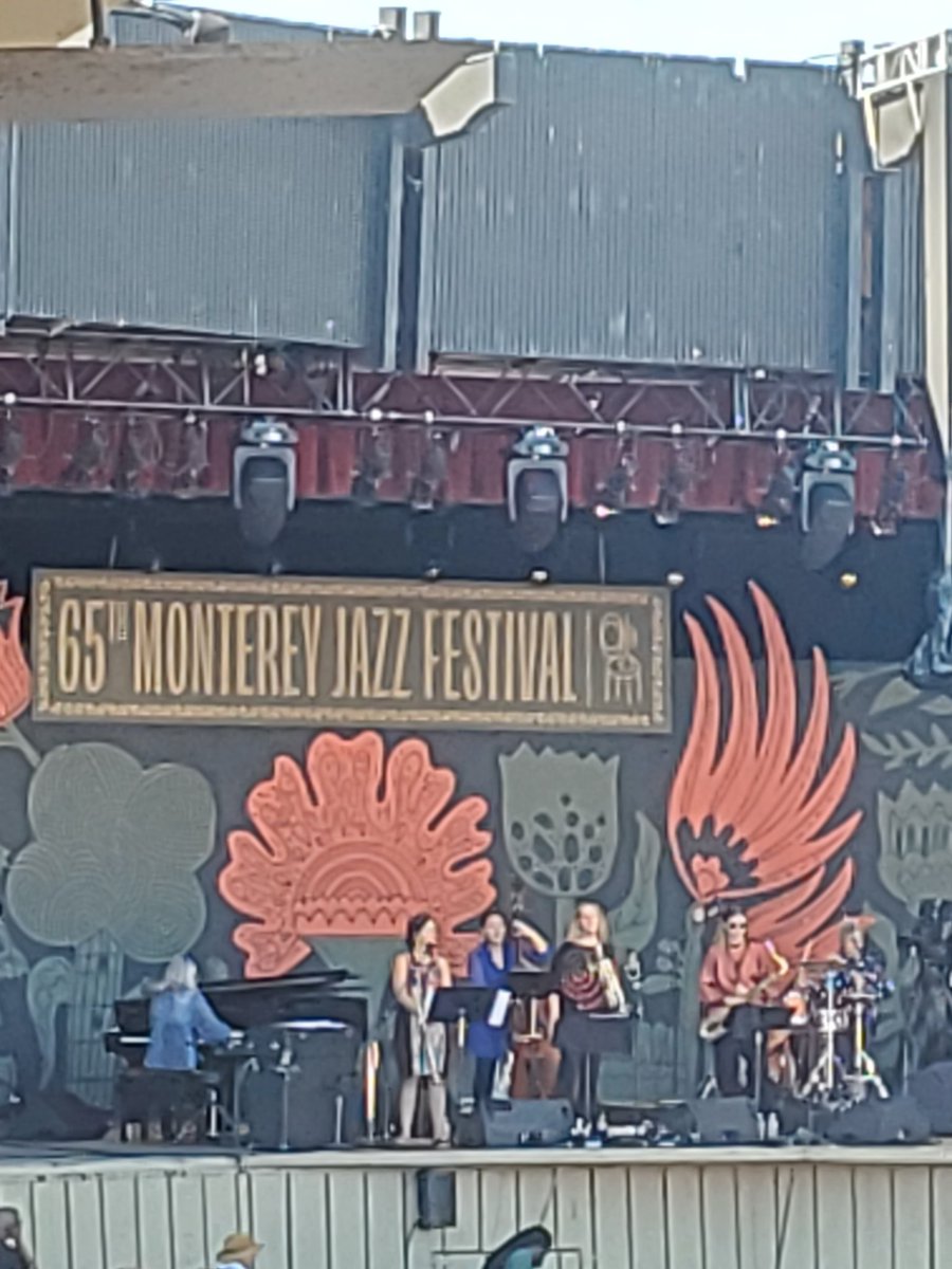 Artemis burning up the stage at #MontereyJazz 🔥