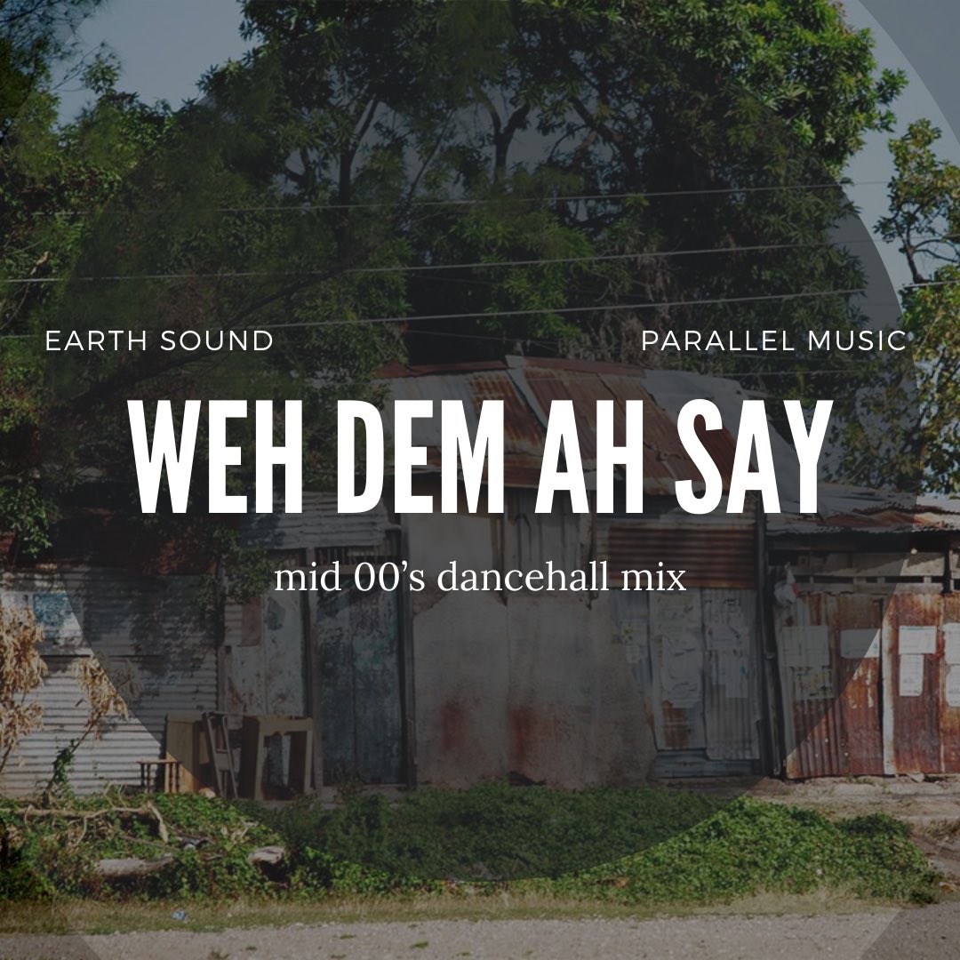 EARTH_SHOUTA's tweet photo. 一発録りミックスシリーズ新作
Mid 00’s dancehall mix https://t.co/V46Vjo7L1i