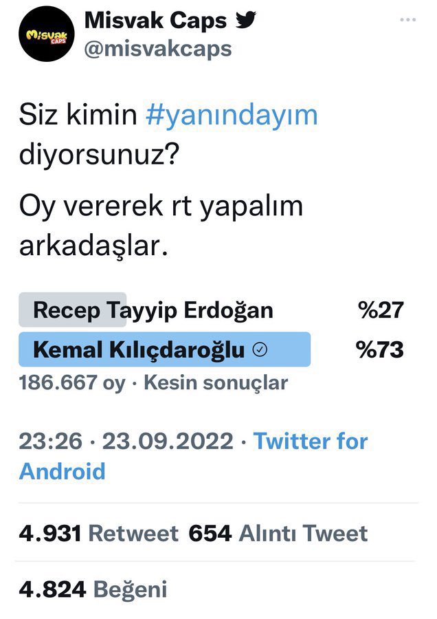 yxcll's tweet photo. @misvakcaps bizde bir laf vardır 
“G..ne güvenen çıkar mantar dağına” derler
Tweet bu kadar https://t.co/qVheV64Qzs