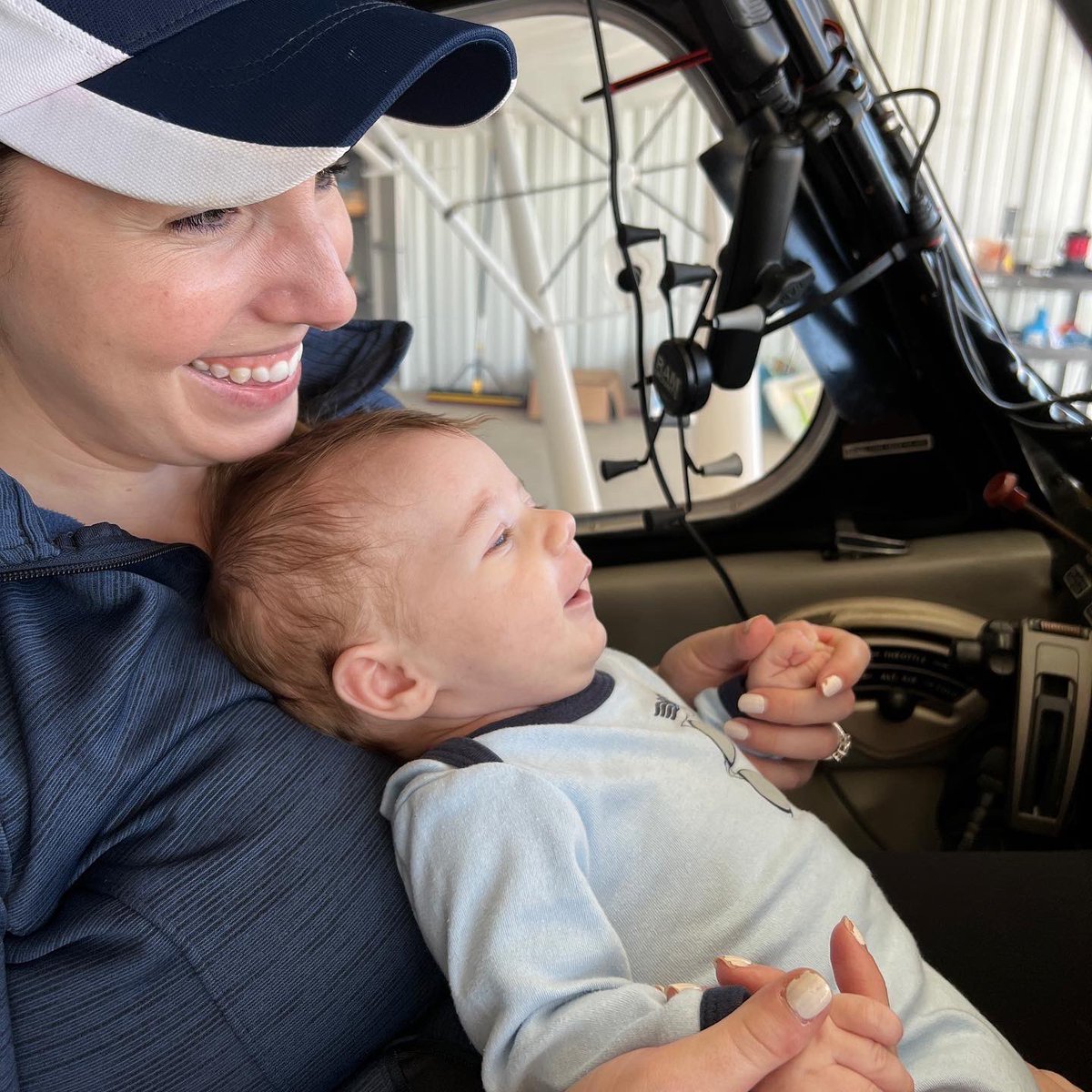 Little dude is almost ready for his first Decathlon flight! 😆🙃