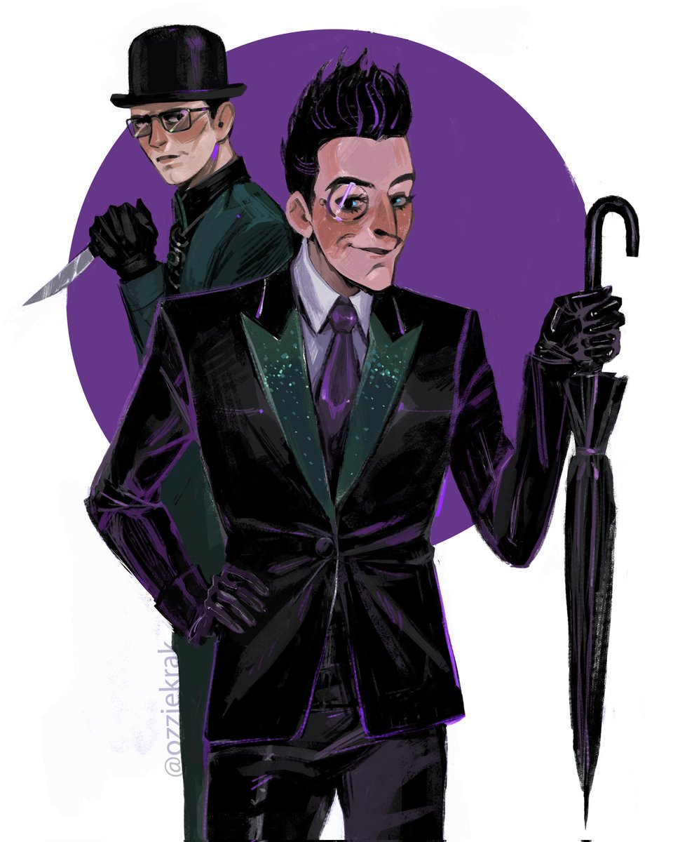 ☔
.
.
.
#edwardnygma #gotham #oswaldcobblepot #Nygmobblepot #theriddler #artist #gothampenguin