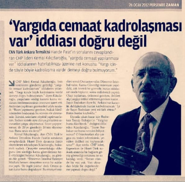 Bay Kemal: 'Yargıda cemaat kadrolaşması var' iddiası doğru değil
