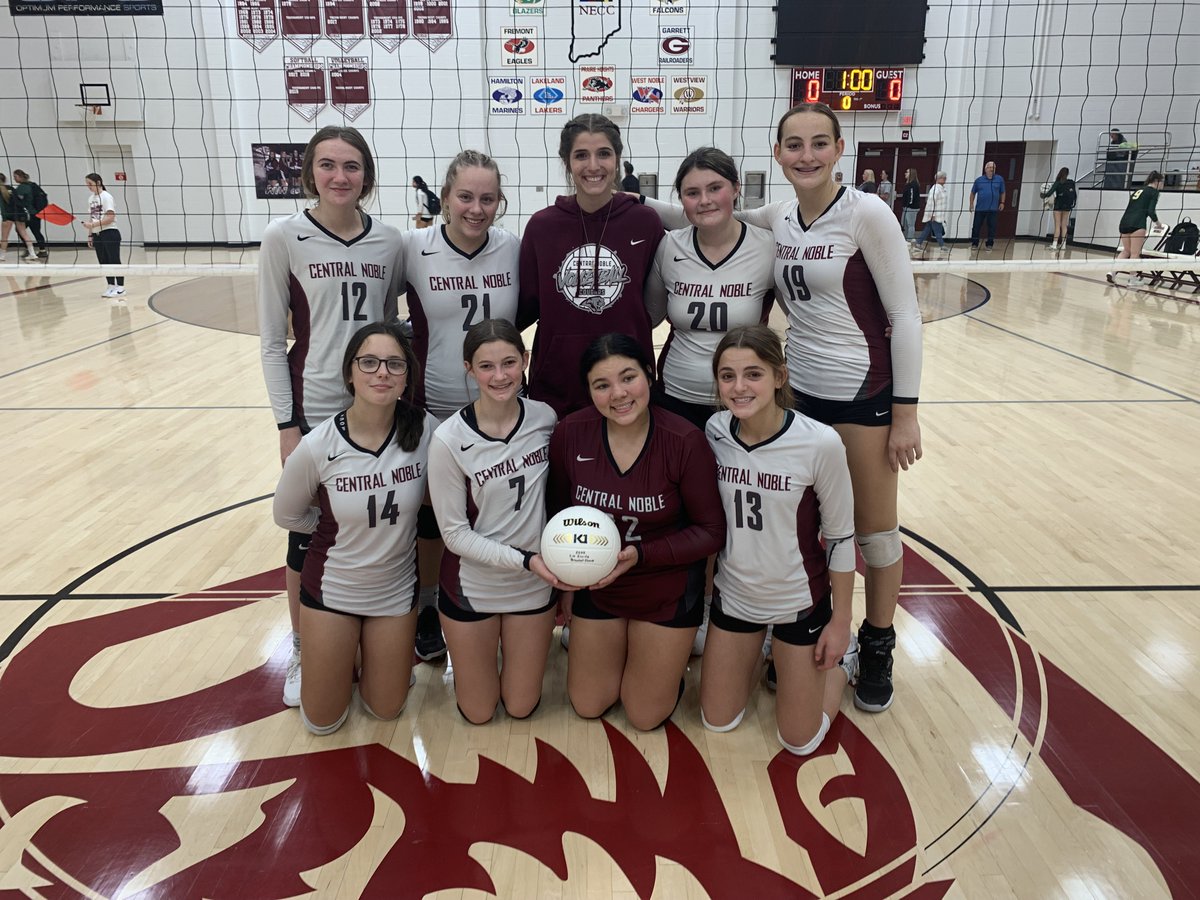 DCB_55's tweet photo. Congratulations to the Central Noble Lady Cougar Freshman Volleyball team on winning their bracket in the CN C-Team Tourney.  Did not lose a set today!
#WinAsOne https://t.co/X1HEReCvZa