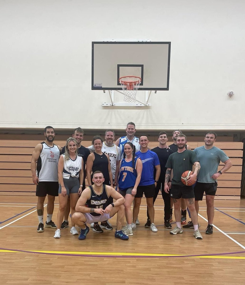 First game of Basketball in 25 years today celebrating our boy <a href="/benleitch13/">Ben Leitch</a> going off to play for Barca!  With <a href="/Club300Perth/">Club 300</a> 
Inspired by the <a href="/TheHoopGenius/">Mo Mooncey</a> I was looking to give them 10 points and 6 fouls..  I think my shooting was 2/15 😂😂 
So much fun!.. #getbuckets