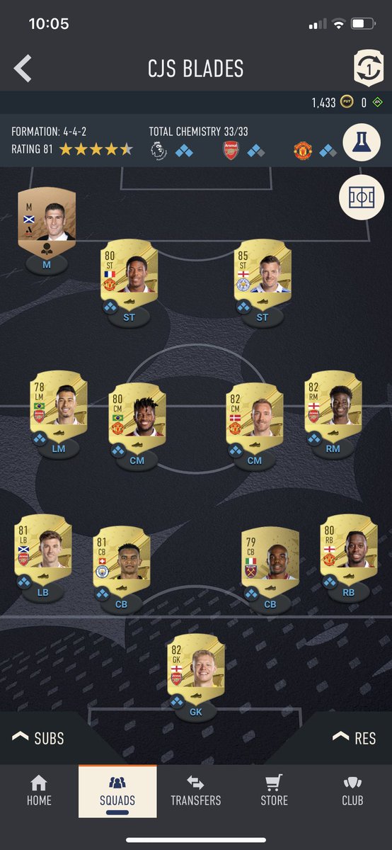 CJB169's tweet photo. @DannyAaronsFUT 😳👀 https://t.co/PswTxu9QwN