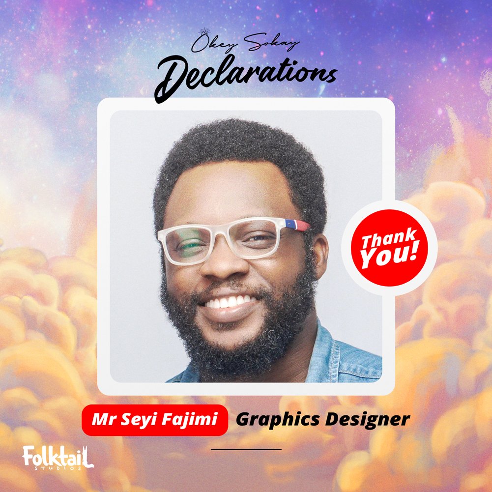 Shout out to <a href="/Jimologic/">Seyi Fajimi</a> <a href="/Folktailng/">Folktail Studios</a> 🙌🏾🙌🏾
You made this project beautiful...

Thank you 🙏🏾
-
#declarations #okeysokay