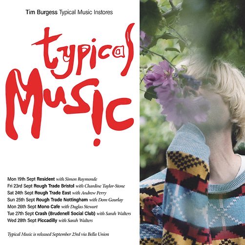 Tim Burgess tweet media